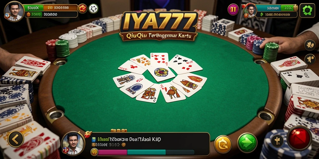 Screenshot IYA777 menunjukkan gameplay intens QiuQiu yang seru dan menyenangkan.