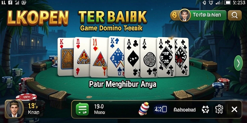 Tampilan gameplay seru LKOPEN yang penuh aksi.
