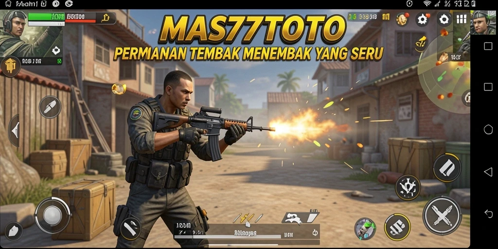 Gameplay seru dan aksi menembak yang intens di MAS77TOTO.