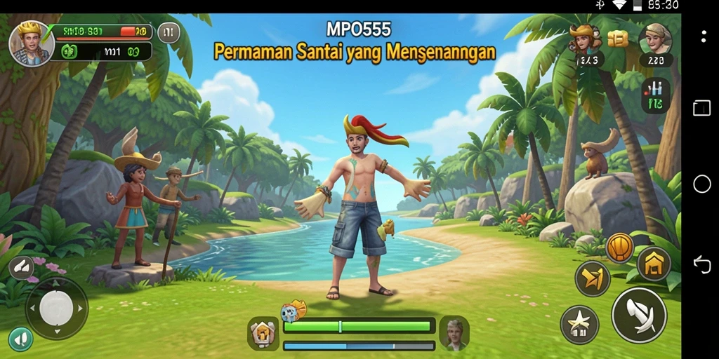 Screenshot gameplay MPO555 menunjukkan aksi menyenangkan dan grafik menarik.