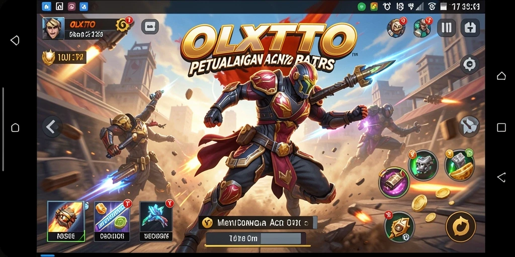 Tangkapan layar gameplay OLXTOTO yang menampilkan aksi mendebarkan dan grafis menawan.